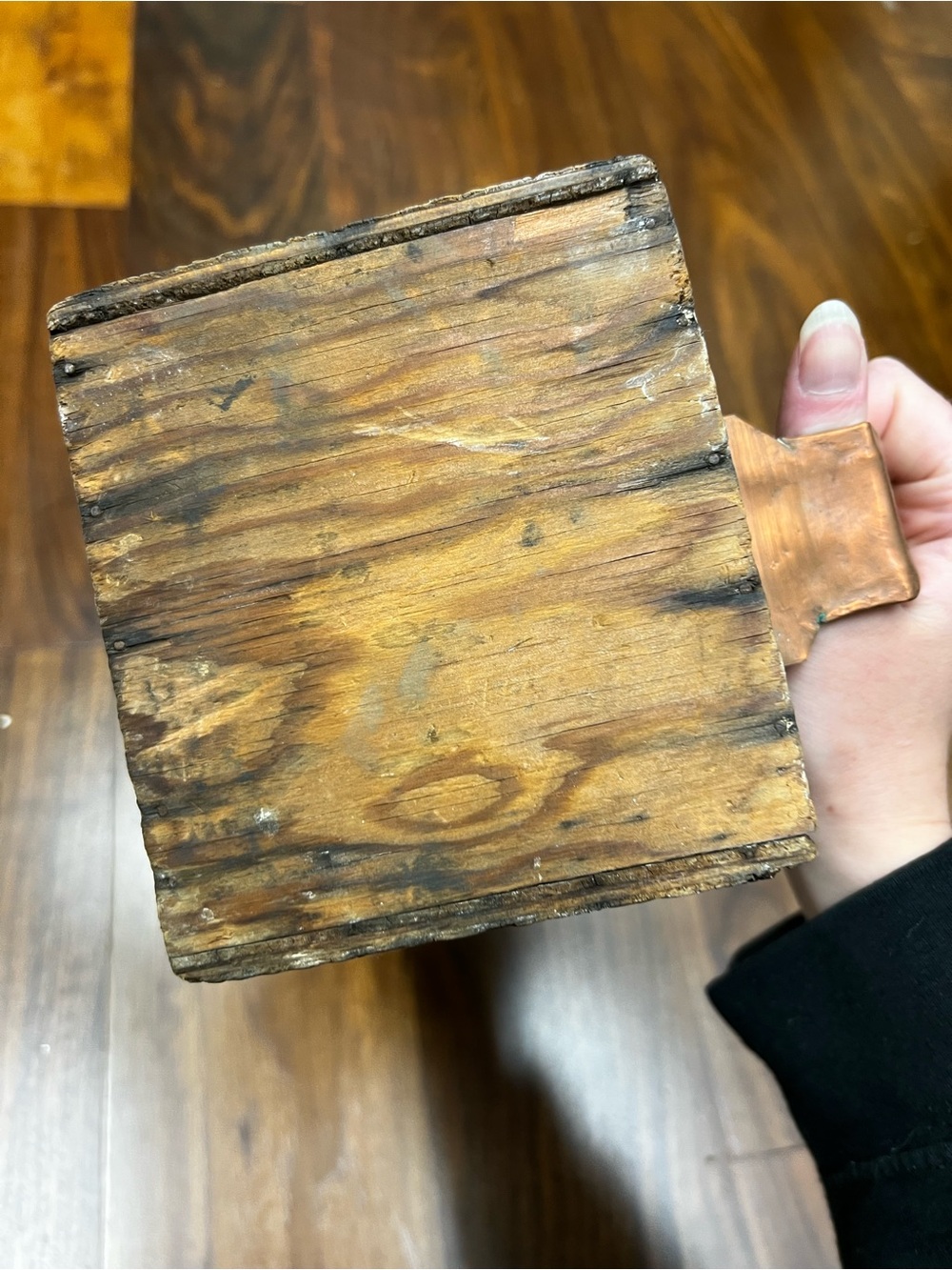 Antique Vintage Rustic Wooden Berry Picker - Picture 8 of 10